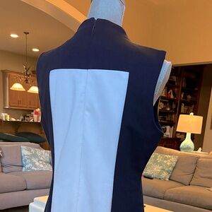 Calvin Klein navy/white dress size 12